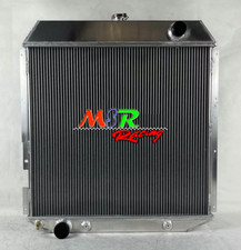 For 1977-1979 Ford F-series F100 F150 F250 Truck Bronco V8 At Aluminum Radiator