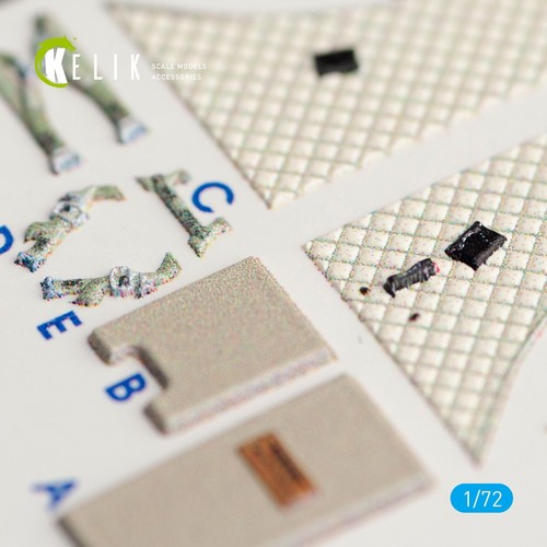 Kelik A-4C "Skyhawk" interior 3D decals for Fujimi/Hobby 2000 kit (1/72) K72017 - Afbeelding 3 van 5