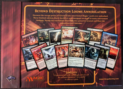 Magic The Gathering From the Vault ftv: ANNIHILATION Boxed Set MTG