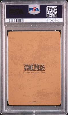 2024 Nami 3 of Diamonds One Piece Golden Playing Cards PSA