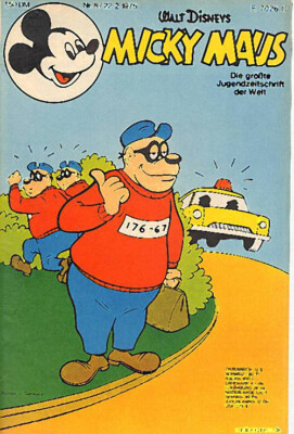 Micky Maus Nr 8 Ehapa Verlag 1975 Disney