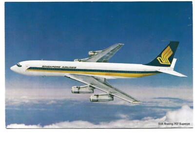 Aviation Avion Boeing 747 Superjet Singapore Airlines