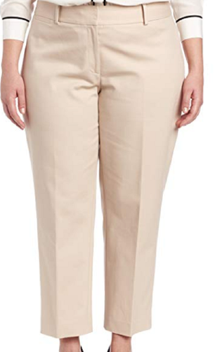 ANNE KLEIN WOMEN'S PLUS SIZE SLIM LEG 