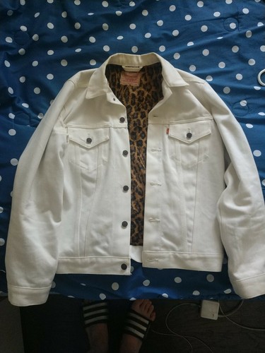 Supreme Levi's Leopard Skin Jacket M 