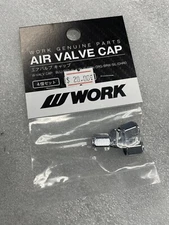 Work Wheels Chrome "W" valve cap set of 4 authentic ship direct from USA today!