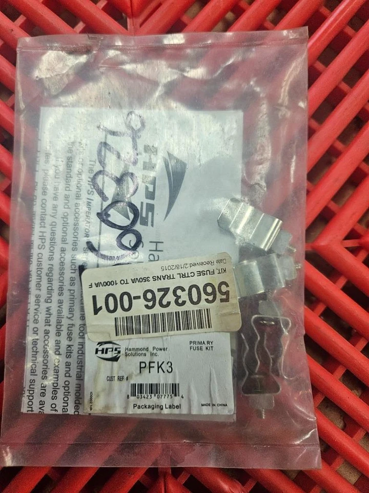 Kit portafusibles transformador de control lateral primario Hammond HPS PFK3 Foto 2 de 2