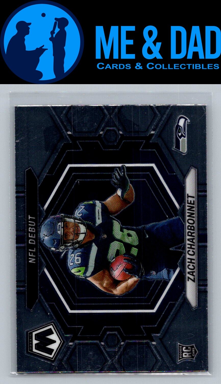 2023 Panini Mosaic #ND-11 Zach Charbonnet