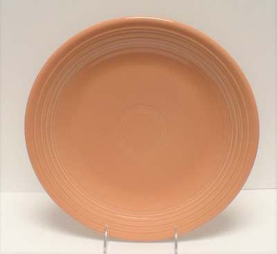 FIESTA APRICOT Charger Chop Plate 12'' Factory Box ''New 1998 Original Stock''