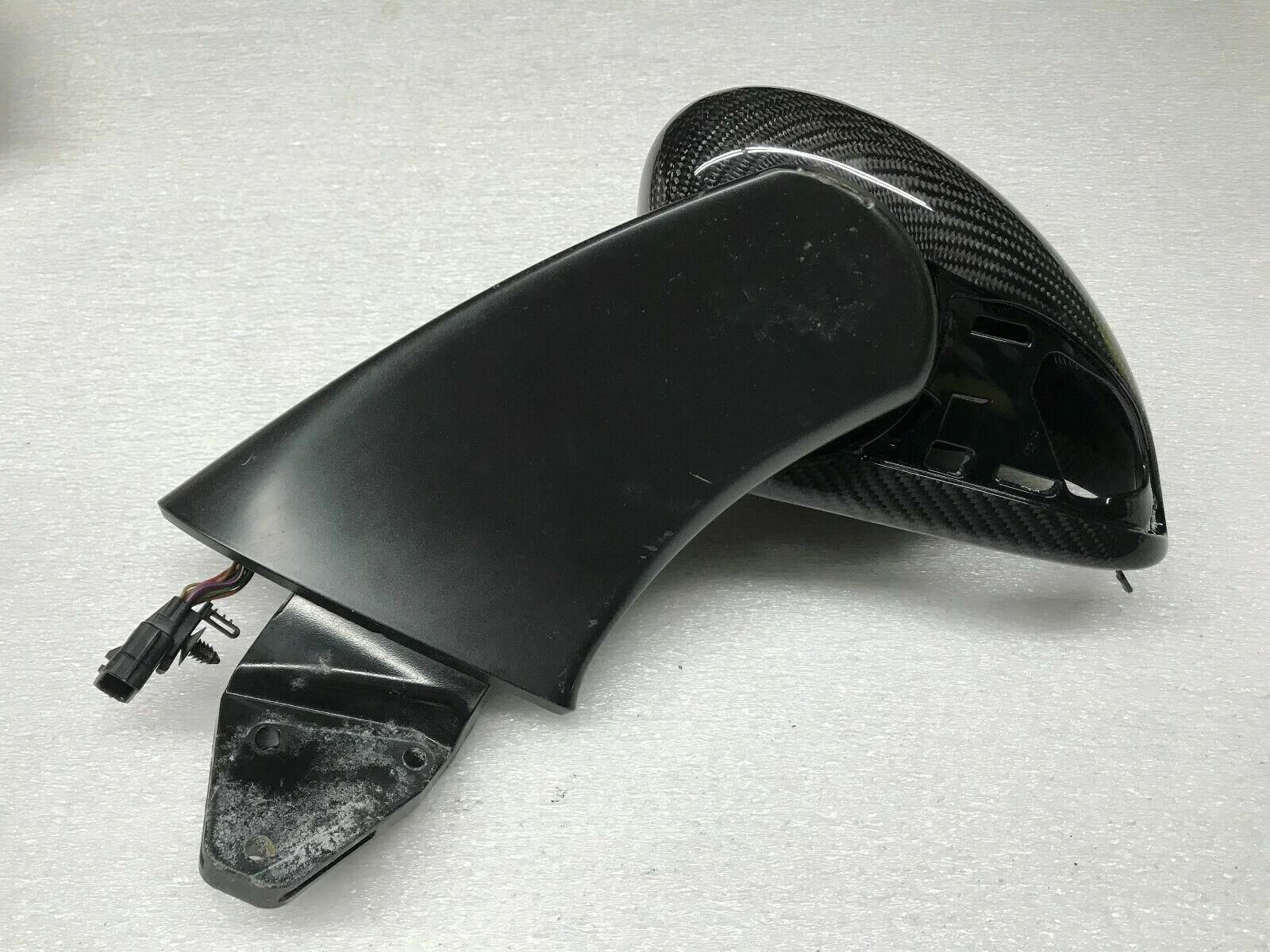 MCLAREN MP4-12C DRIVER LEFT SIDE CARBON FIBER MIRROR OEM 11A88447CP