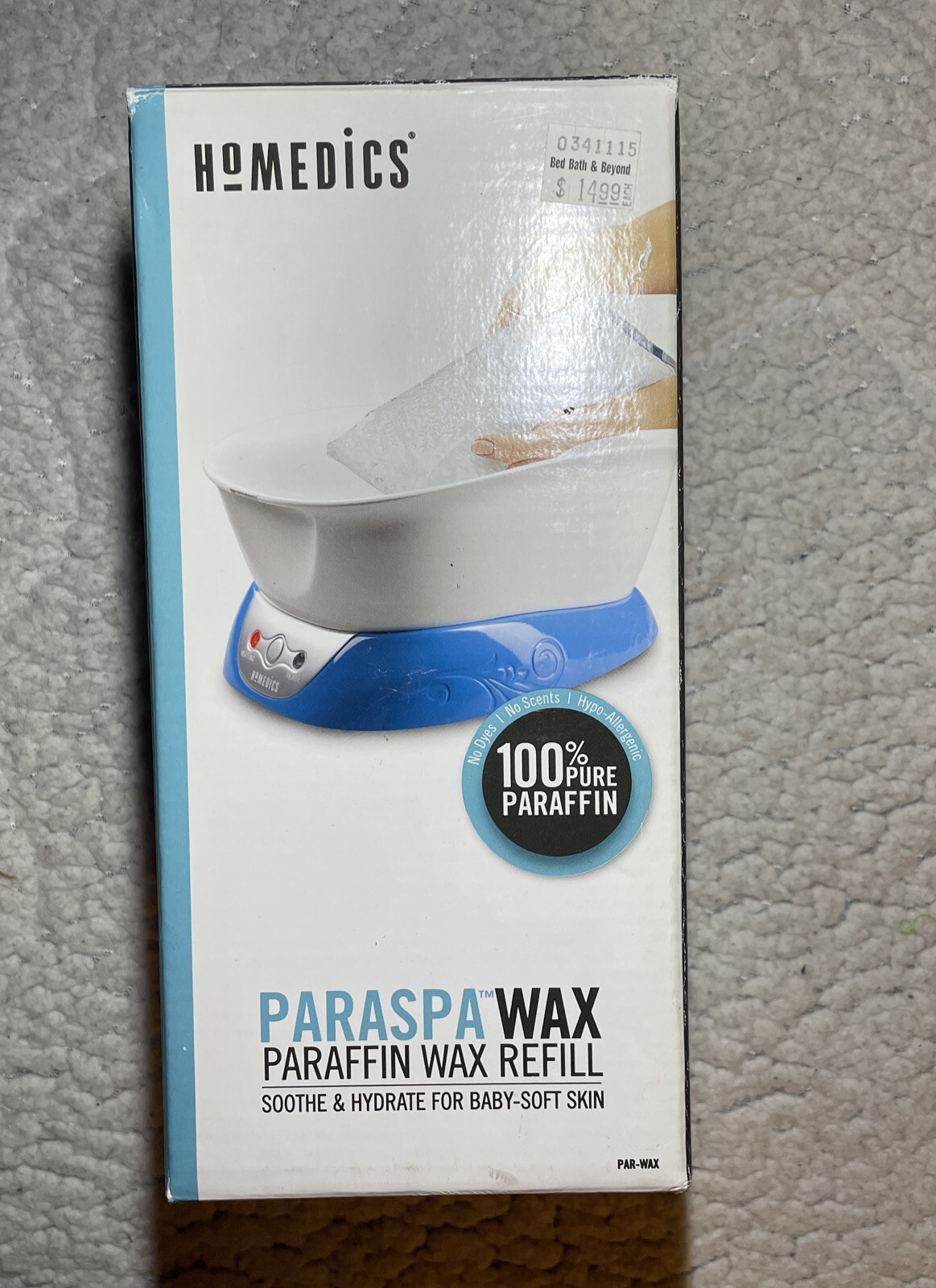HoMedics ParaSpa Paraffin Wax Refill & 20 Liners 2 Lbs Wax & 20 Liners New eBay