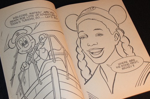 New Mickey Mouse Club 1977 Coloring Book LET'S GO DAY Walt Disney Productions - Picture 5 of 11