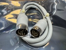 Atari ST Computer 14-Pin DIN Male-Male External Floppy Disk Drive 3' Cable RARE 