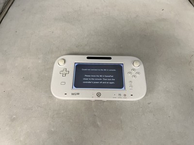 Nintendo Wii U White Game Pad Controller Only WUP-010 USA Tested No Stylus