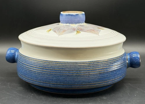 denby blue stoneware dinnerware