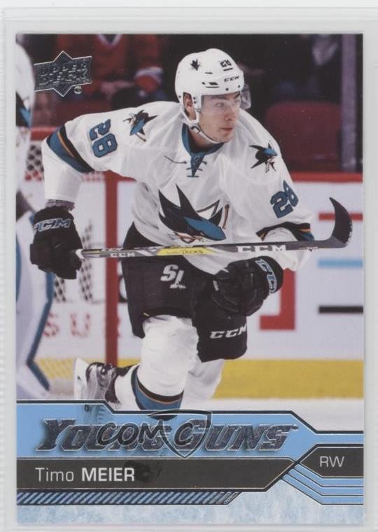 2016-17 Upper Deck Young Guns Timo Meier #479 Rookie RC
