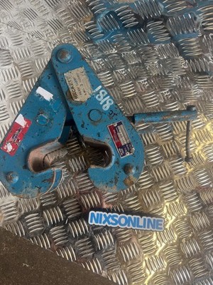  HACKETT 3 TONNER BALKENKLEMME VERSTELLBAR SCHWERLAST FREI PFOSTEN 3T 