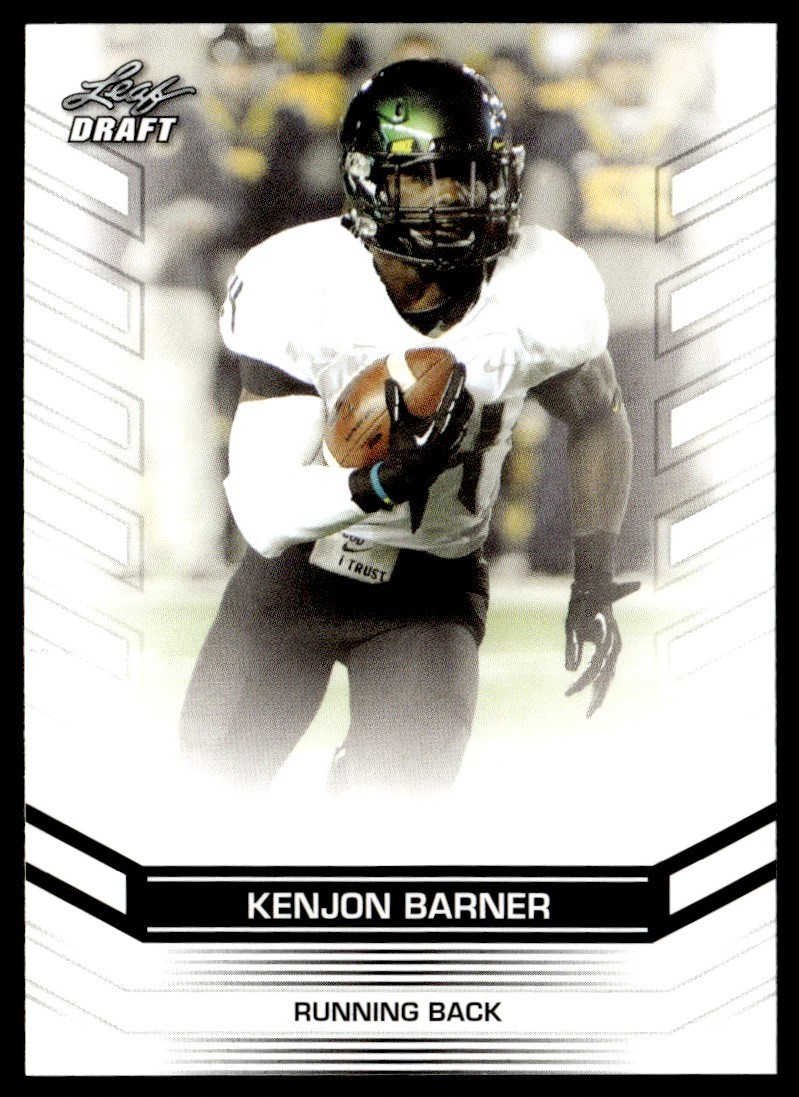 2013 Leaf Draft Kenjon Barner Rookie Oregon Ducks #38