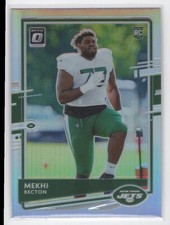 #120 2020 Donruss Optic HOLO Mekhi Becton RC New York Jets