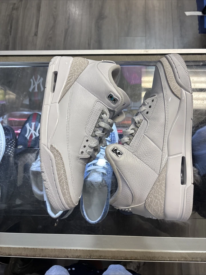 Air Jordan 3 ретро 2025 чистые деньги, без дефектов CT8532-111 - Изображение 3 из 4