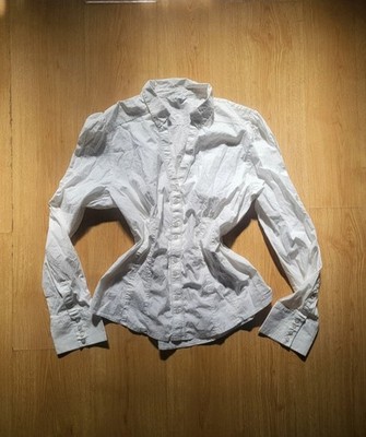 Edition white button up blouse shirt size 20 officesiren work cottagecore Preppy