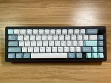 Custom Mechanical Keyboard Linear Switches Sugar65 Aluminum 65% RGB Lubed Wired