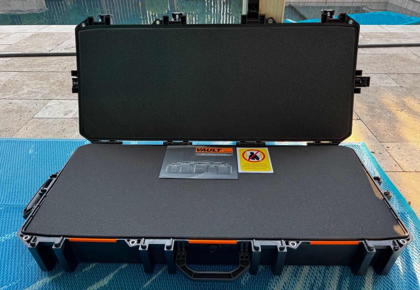 Pelican Vault V700 Hard Equipment Case with Foam Insert – Black