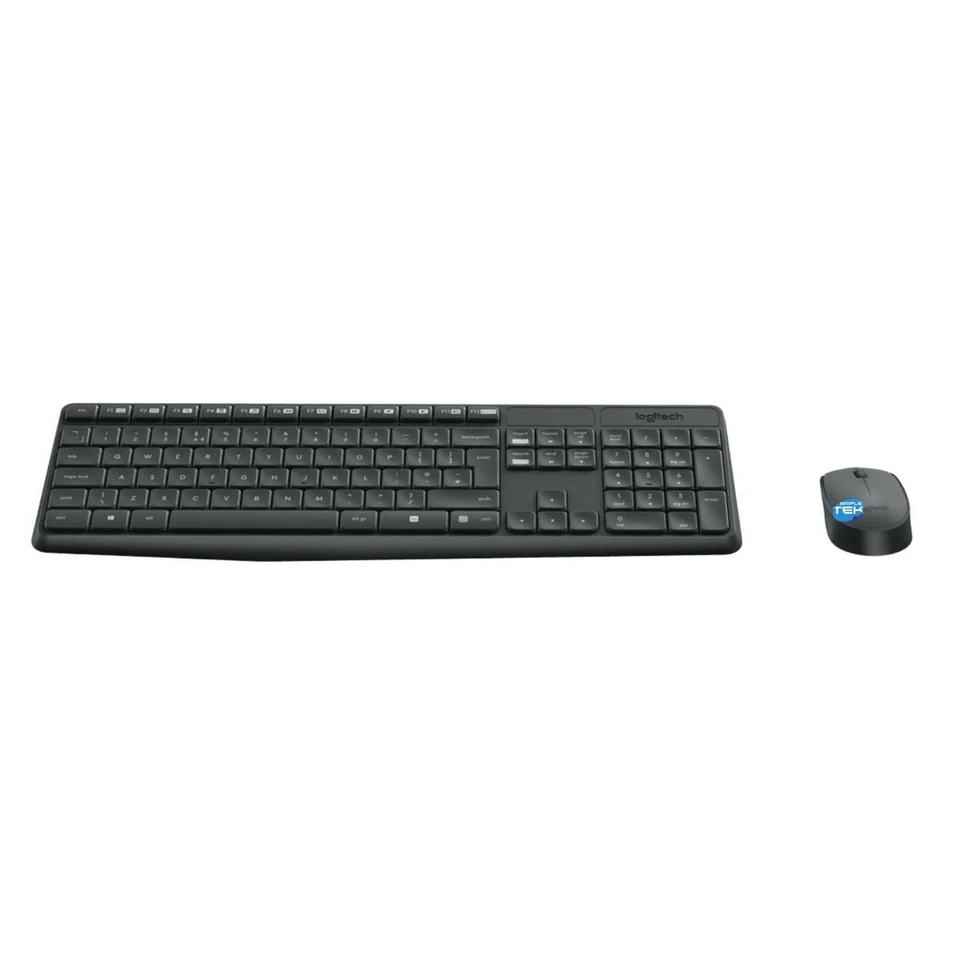 Logitech Mk235 Wireless Mouse And Keyboard Kit Italian Layout Without Wires - Image 2 of 4