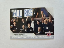 AARON JUDGE 2020 JUDGE'S COURT CARD #TTC-1 NEW YORK YANKEES
