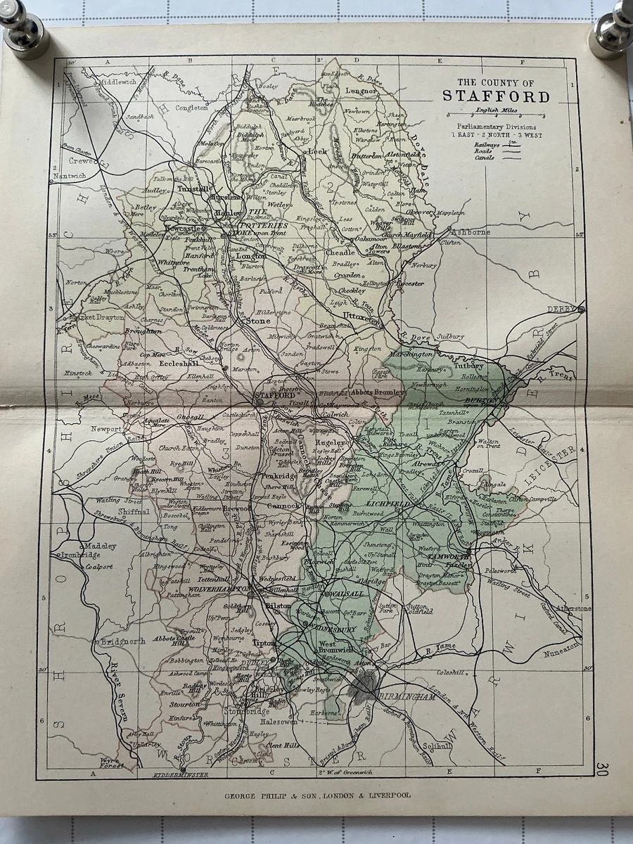 Philips Map in Antique Europe Maps & Atlases for sale | eBay UK