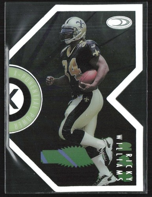 #ad Ricky Williams 1999 Donruss Preferred QBC X Ponential Power 2500 #3B New $5.50