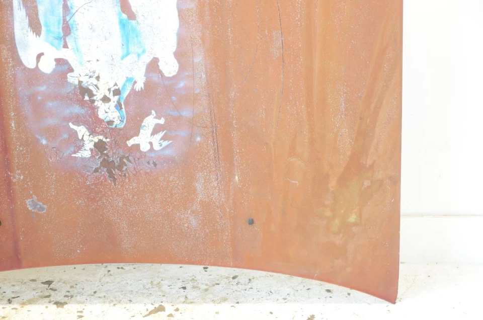 84-85 Nissan 300ZX 2+0 conjunto de capô dianteiro vermelho *TEM PROBLEMAS* - Imagem 3 de 4