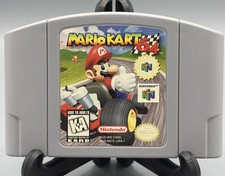 Mario Kart 64 -Nintendo 64 Players Choice V1 Rare N64 Authentic 💯Tested✅ NM💎