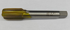Kromhard 3/8"-18 NPT Pipe Tap HSS Ground Small Shank 4 FL 4" Long USA