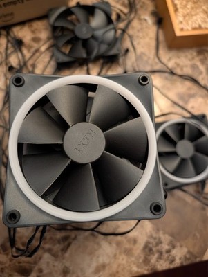NZXT F120 RGB DUO 120mm Case Fan - Black