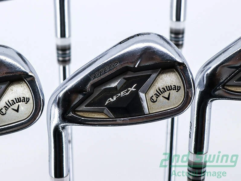Callaway Apex 19 Iron Set 4-PW Steel Stiff Left 38.5in - Image 2 of 4