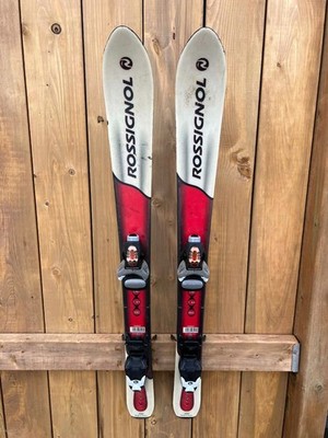 Alpine Downhill Snow Ski ROSSIGNOL COBRA 39'' Long Skis 100 cm with Bindings