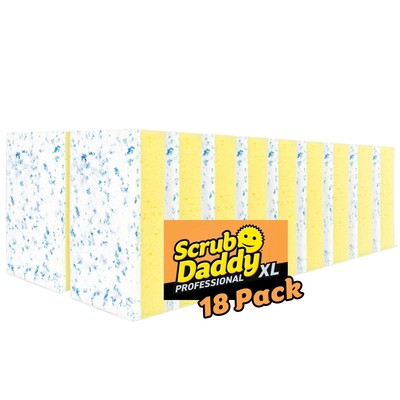 Eraser Daddy XL - Large Melamine Foam Sponges for Cleaning - Dual-Sided White...