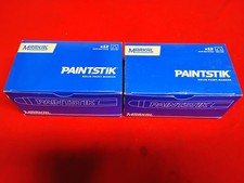 2 New PACK OF 12 Markal White Paintstik Solid Paint Marker Crayon Tire Metal