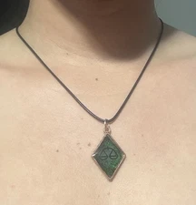 Collares Con Dije De Resina signo libra