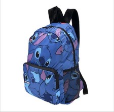 Disney Store Stitch Allover Pattern Folding Backpack Rucksack