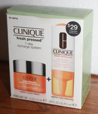 Clinique Fresh Pressed 7 Day Recharge System Retail 29 NEW