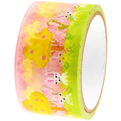 Paketklebeband Pixel, rosa, 5 cm x 32 m | Stick*r | RICO-Design tap