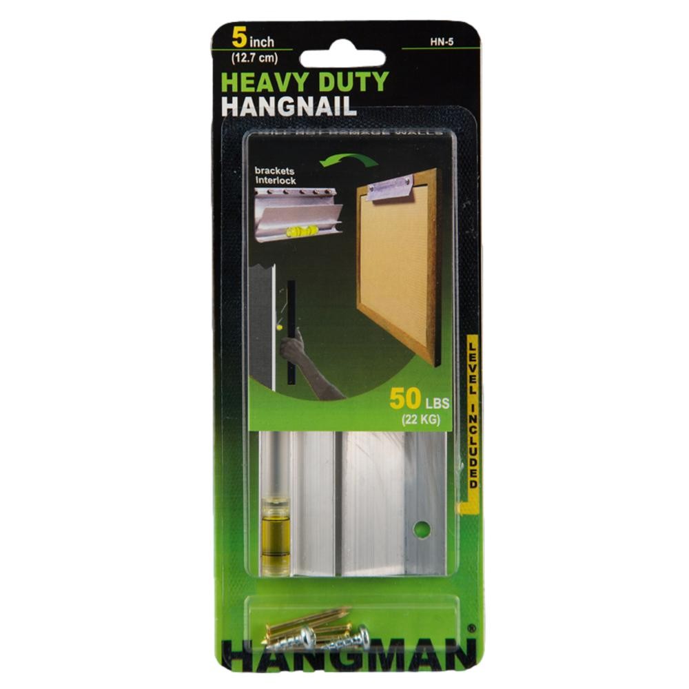 Heavy Duty Hangnail No Stud Picture Hanger 127mm 22kg Hangman HN-5