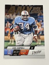 2022 Panini Prestige Football Any Given Sunday - Earl Campbell - Houston Oilers