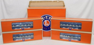Lionel 6-25655 Blue Comet Passenger Heavyweight Set CNJ C-8 4 cars SEALED inside