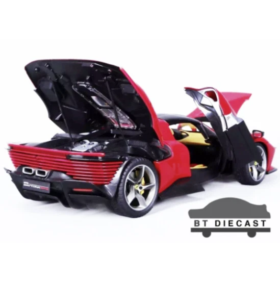 BBURAGO ПОДПИСЬ СЕРИИ FERRARI DAYTONA SP3 1/18 ЛИТАЯ МОДЕЛЬ КРАСНЫЙ 18-16912 - Изображение 3 из 4