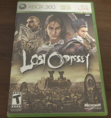 Lost Odyssey (Microsoft Xbox 360, 2008) 4-Disc Complete w/ Manual