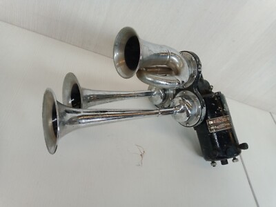Vintage Tenor Cicca 24v Trumpet Set for Horn Era Truck