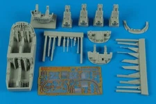 Aires #7266 1/72 EA-6B Prowler ICAP-2 (early) Cockpit Set for Hasegawa kit