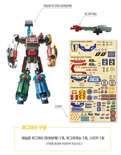 TOBOT Athlon Magma 6 Robot Toy 6-Stage integration Transformer Car /Express - Picture 5 of 9